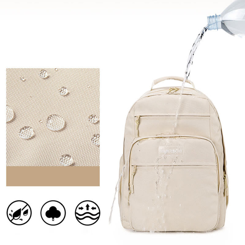 Rucksack für Herren, wasserdicht, großes Fassungsvermögen, Laptop, Schultagesrucksack