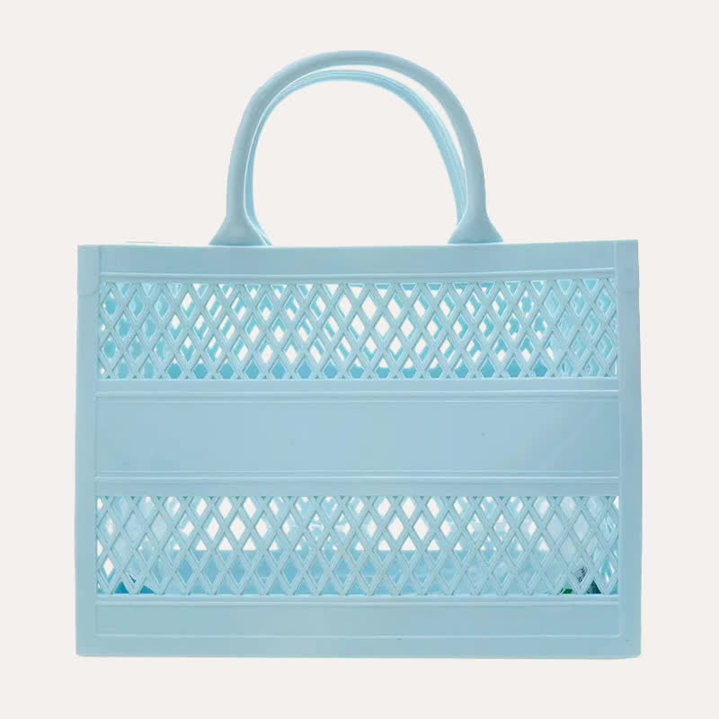 Große Kapazität PVC Strand Tasche Tote für Lagerung Urlaub