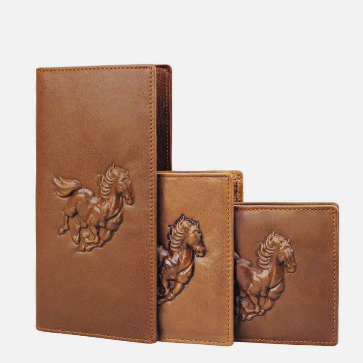 Echtes Leder Krokodil Gravur Brieftasche Retro Bifold Brieftasche