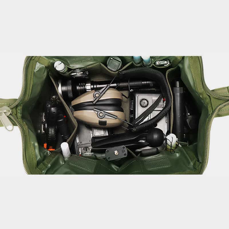 Militär-Handtasche mit mehreren Taschen, Outdoor-Handtasche, Aufbewahrungstasche für Frauen und Männer