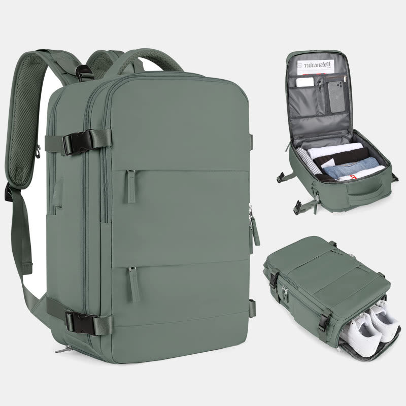 Rucksack mit mehreren Taschen für Frauen und Mädchen, Reise-Laptop-Rucksack, College-Büchertasche