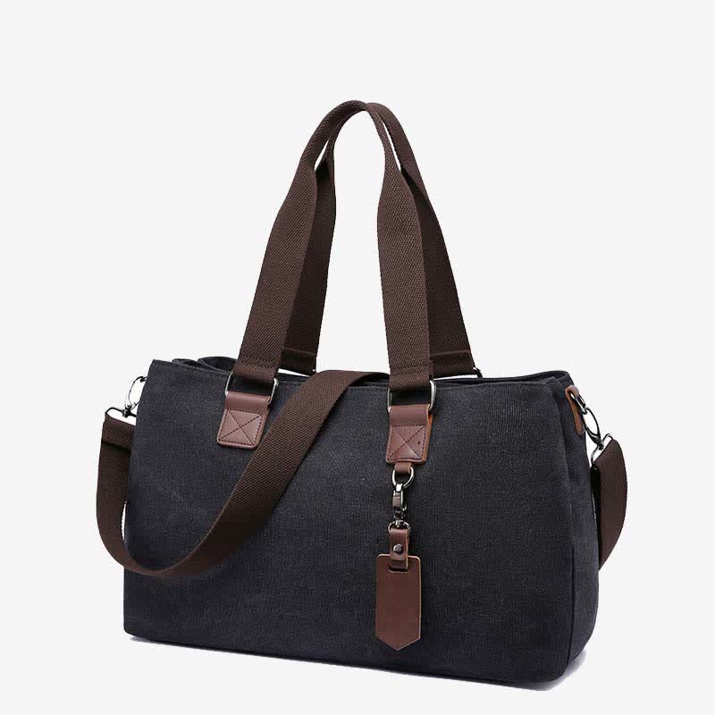 Dreifach-Canvas-Totes-Handtasche, multifunktional, lässig, Umhängetasche, Schultertasche