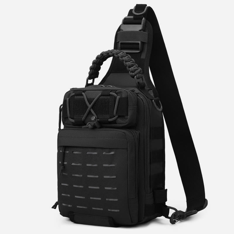 Tatical Brusttasche für Herren, Umhängetasche für Outdoor-Training