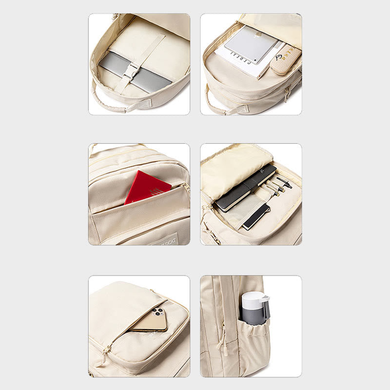 Rucksack für Herren, wasserdicht, großes Fassungsvermögen, Laptop, Schultagesrucksack