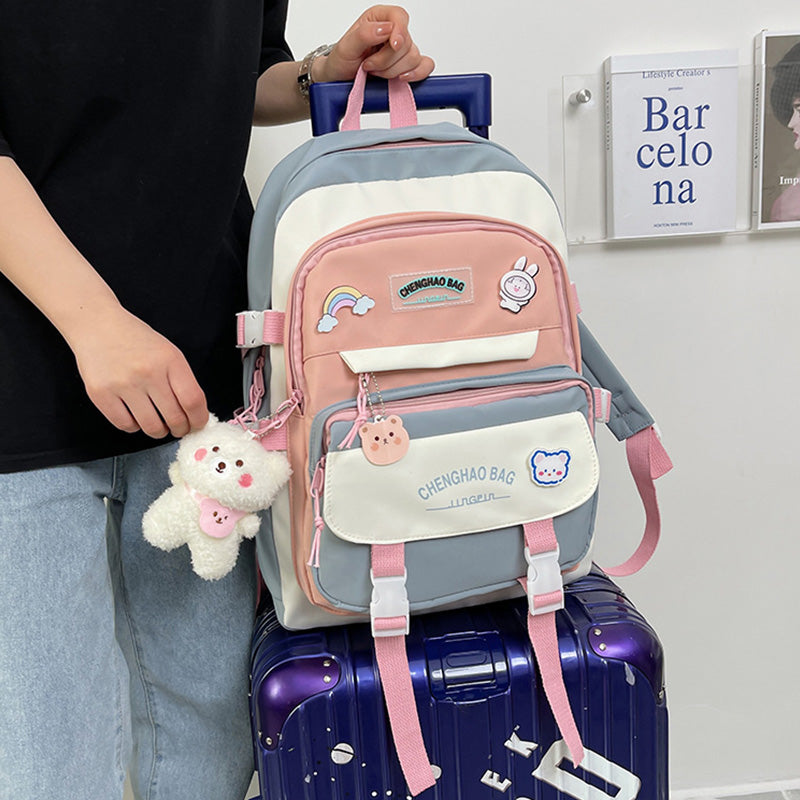 Rucksack für Teenager-Mädchen Damen Reise Schule College Laptoptasche Büchertaschen