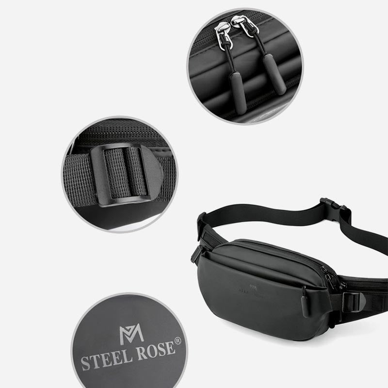 Gürteltasche für Herren, lässig, wasserdicht, für den Außenbereich