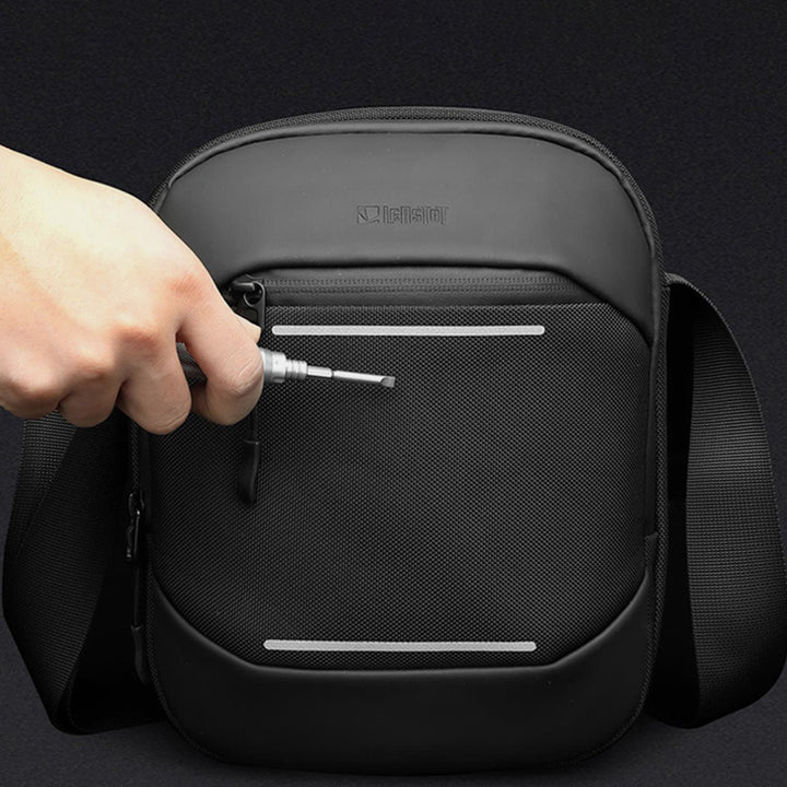 Wasserdichte Umhängetasche mit großem Fassungsvermögen für Herren, modische Reise-Schultertasche