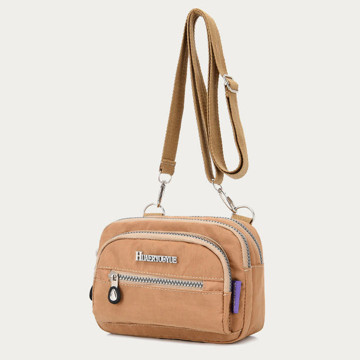 Umhängetasche für Damen, lässig, verstellbarer Riemen, Nylon-Gürteltasche