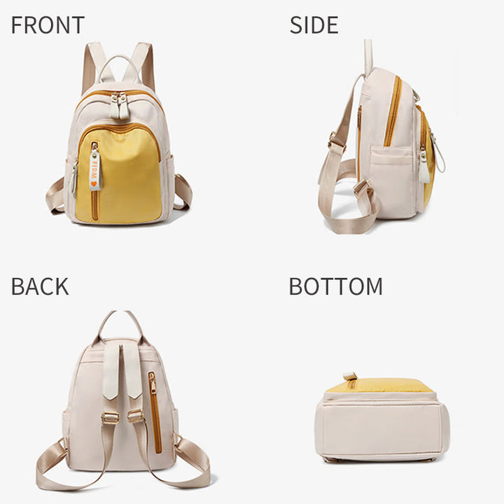 Rucksack für Damen, kraftvoll, große Kapazität, Freizeit, Oxford-Schultasche