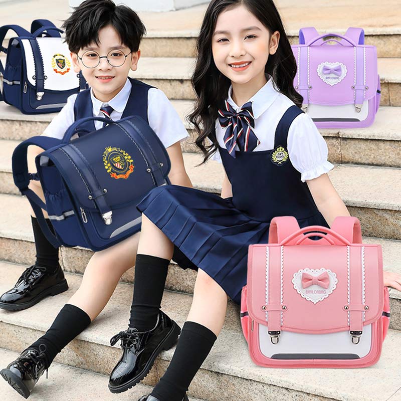Rucksack für Mädchen und Jungen, Vorschule, Grundschule, Büchertasche mit reflektierendem Design