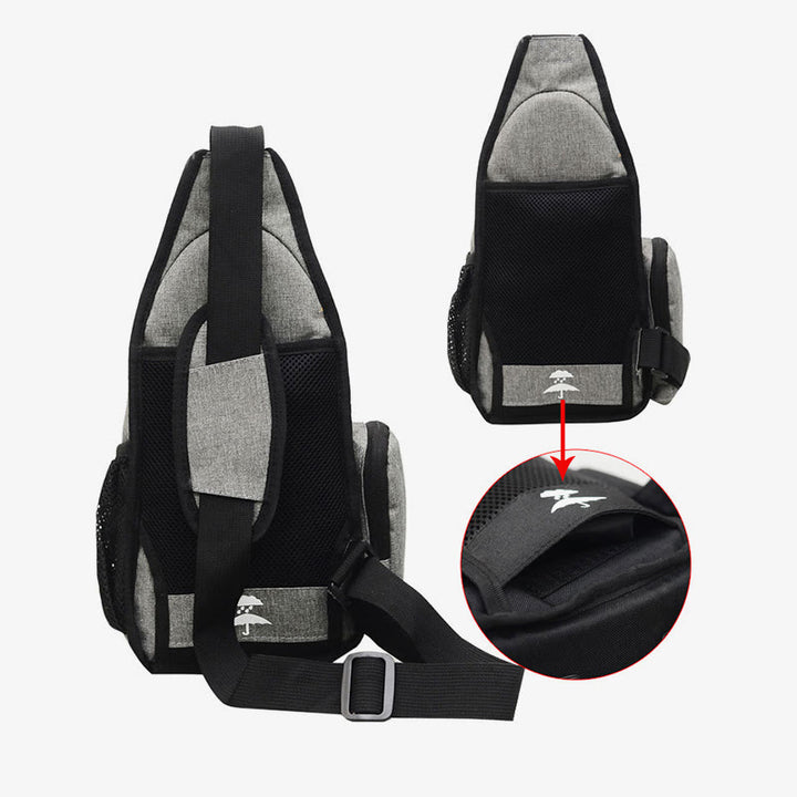 SLR-Digitalkameratasche für den Außenbereich, robuste Brusttasche aus Nylon