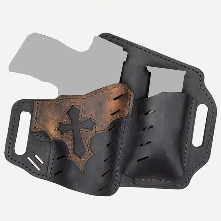 Comfort Multifit Guardian Holster Lederbund Trageweise für Rechtshänder