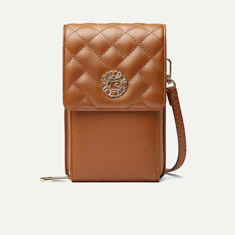 PU Crossbody Handytasche für Damen Schultertasche Geldbörse