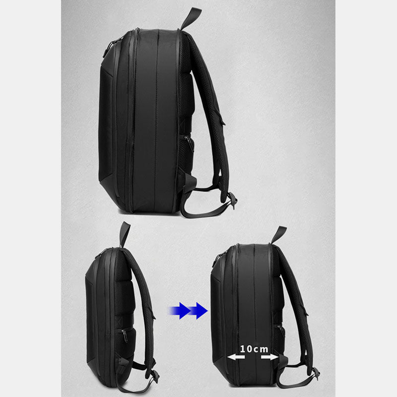 Leichter, erweiterbarer Laptop-Rucksack mit Anti-Thefi-Funktion für Geschäftsreisen