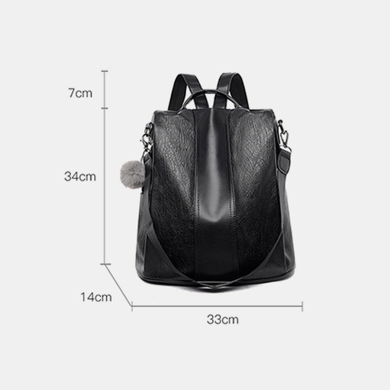 Diebstahlsicherer Rucksack mit Fassungsvermögen