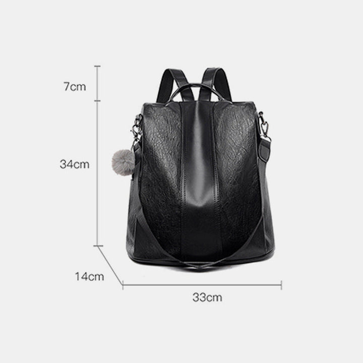 Diebstahlsicherer Rucksack mit Fassungsvermögen