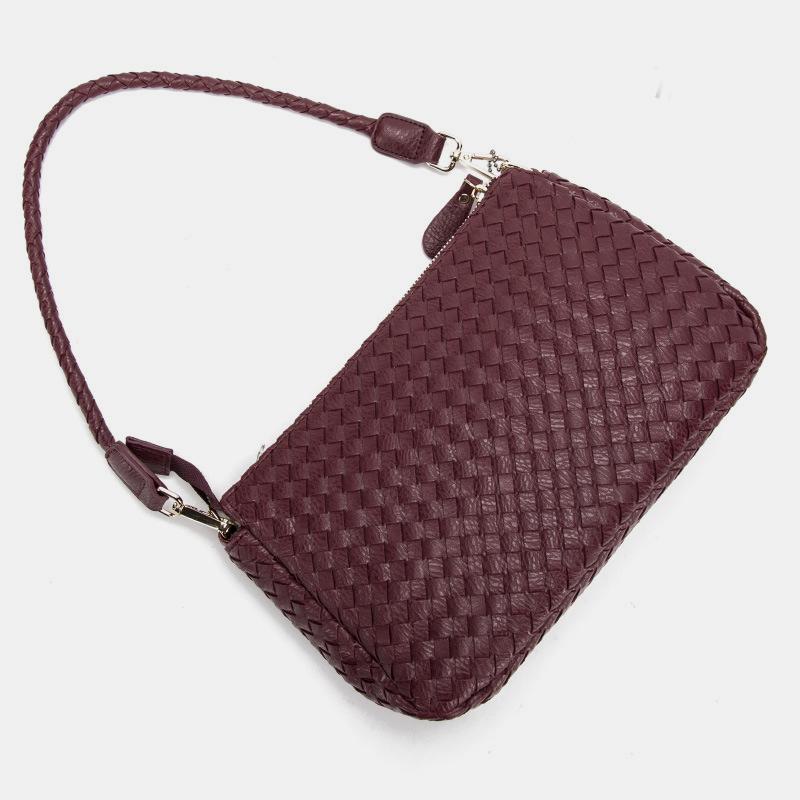 Lässige Strick-Schulterhandtasche