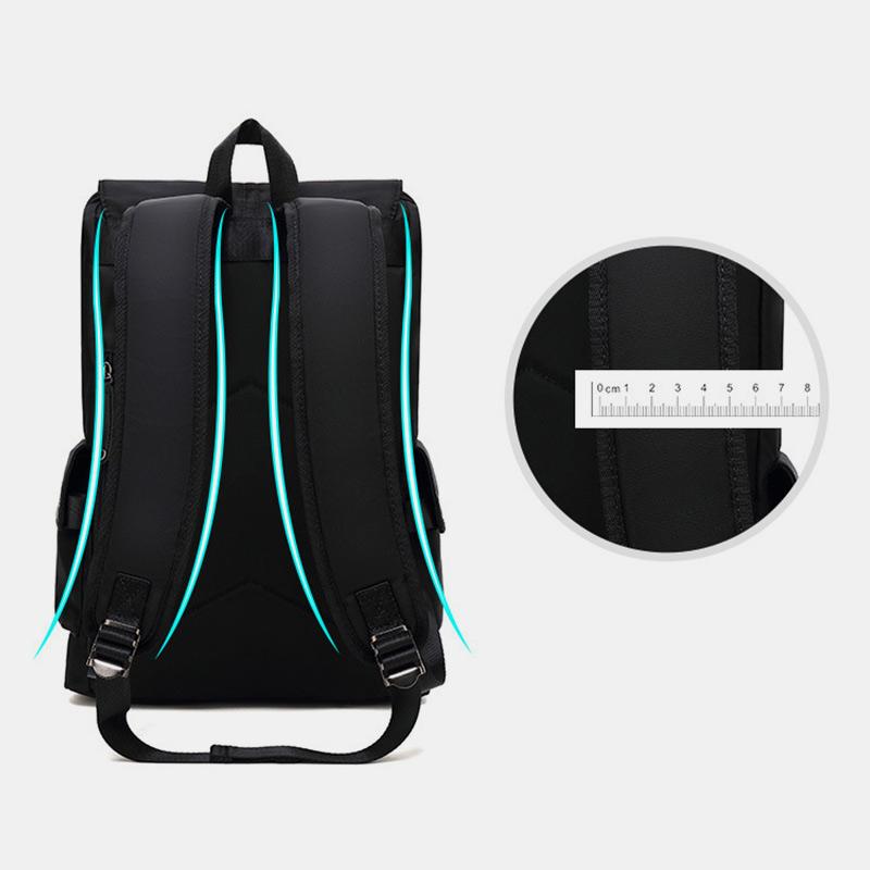 Wasserfester, großvolumiger Unisex-Laptop-Rucksack