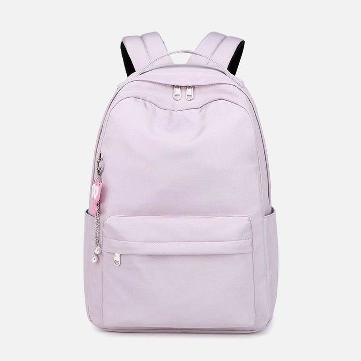 Rucksack für Damen, Campus, einfarbig, für Studenten, große Kapazität