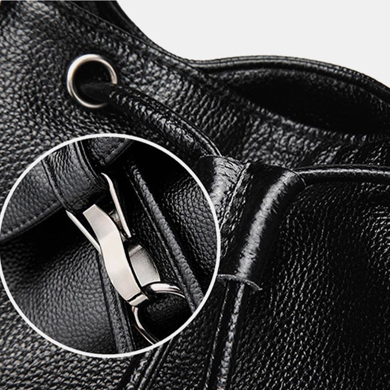 Rucksack für Frauen mit Litschi-Muster, große Kapazität, Freizeit, Reise, Tagesrucksack