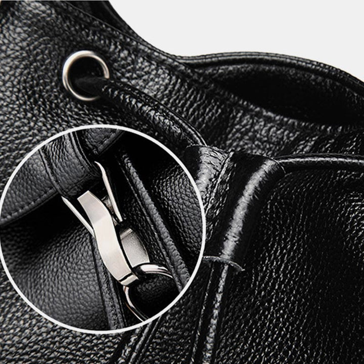 Rucksack für Frauen mit Litschi-Muster, große Kapazität, Freizeit, Reise, Tagesrucksack