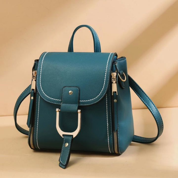 Rucksack für Damen, große Kapazität, Retro-Vintage-Multifunktions-Umhängetasche