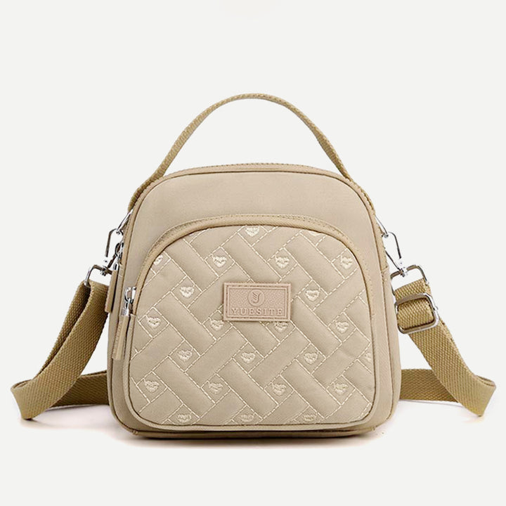 Funktionelle Damen-Geldbörse, leichter, geräumiger Umhängetasche aus Nylon, Mini-Rucksack