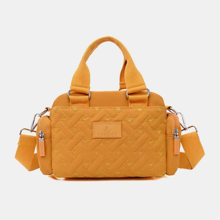 Leichte, mehrere Taschen aufweisende Damen-Geldbörsen, wasserdichte, gesteppte Umhängetasche