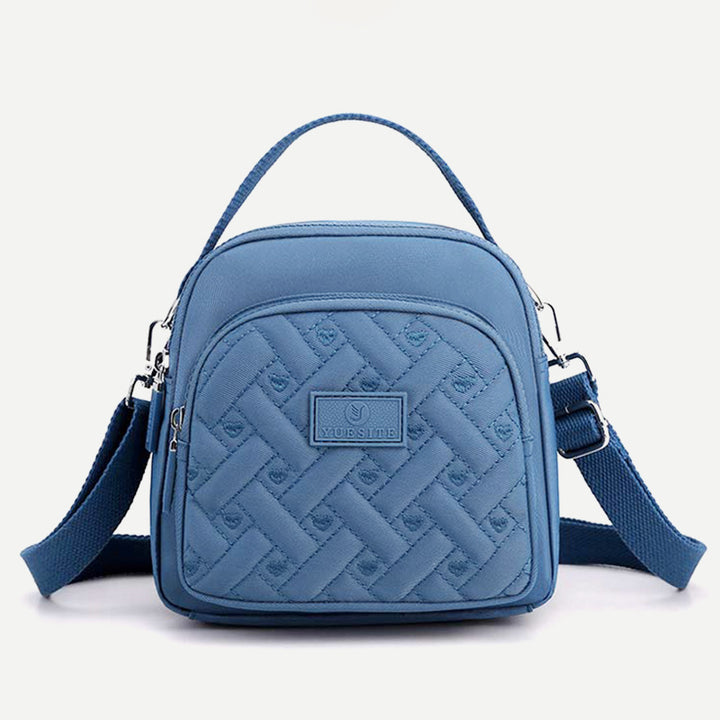 Funktionelle Damen-Geldbörse, leichter, geräumiger Umhängetasche aus Nylon, Mini-Rucksack
