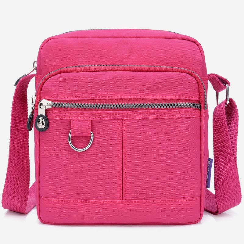 Damen Umhängetasche mit mehreren Taschen, lässige Reise-Schultertasche