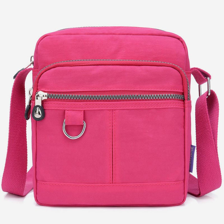 Damen Umhängetasche mit mehreren Taschen, lässige Reise-Schultertasche