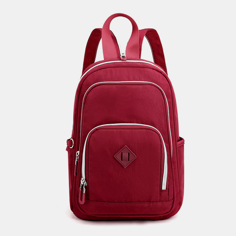 3-Wege-Verwendung Funktioneller Sling Bag-Rucksack für Frauen Leichter wasserdichter