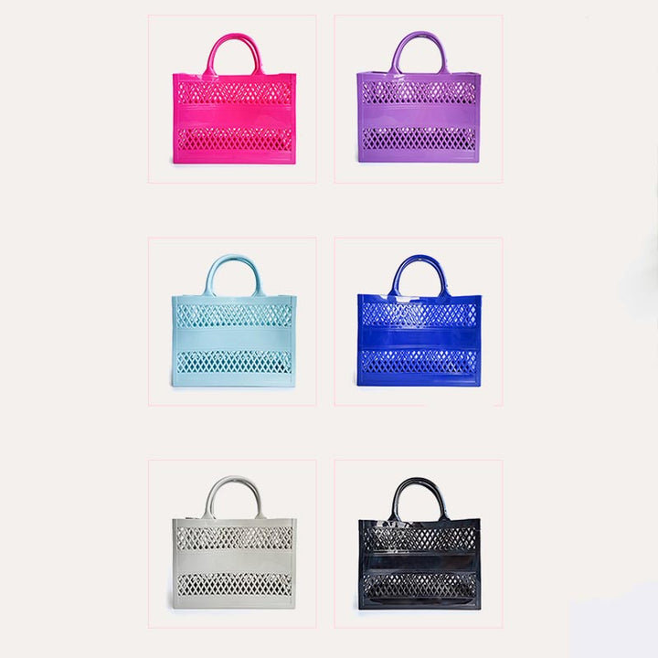 Große Kapazität PVC Strand Tasche Tote für Lagerung Urlaub