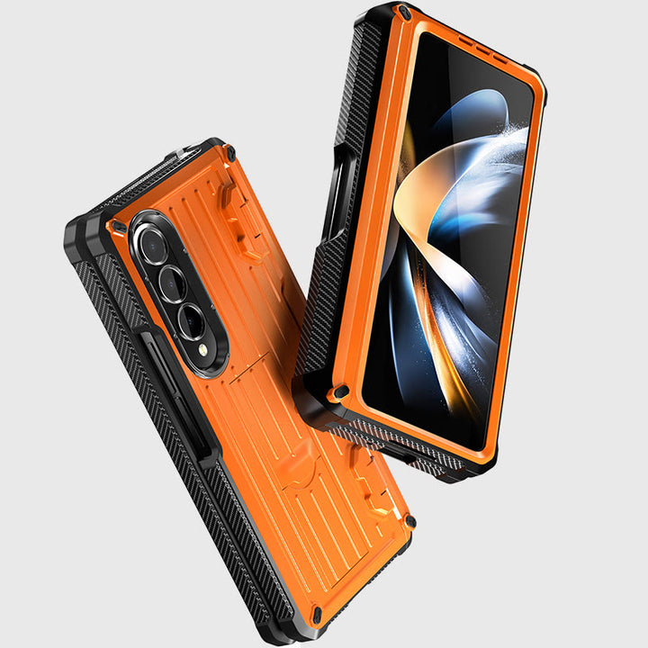 Handyhülle mit Halterung für Samsung Bruchsichere Schutzhülle