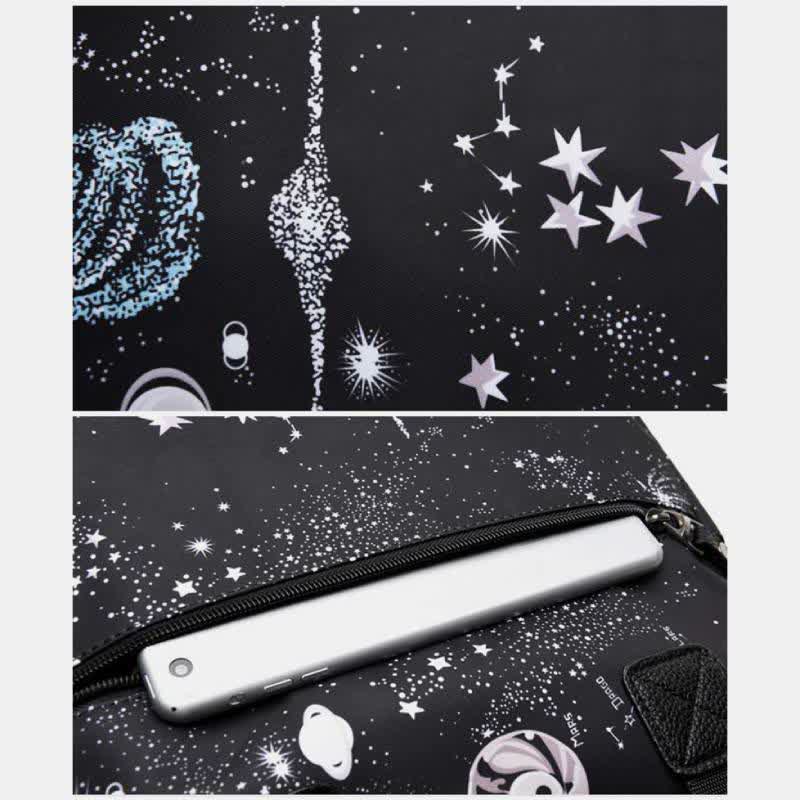 Leichte Tragetasche mit mehreren Taschen für Damen, Mehrzweck-Umhängetasche