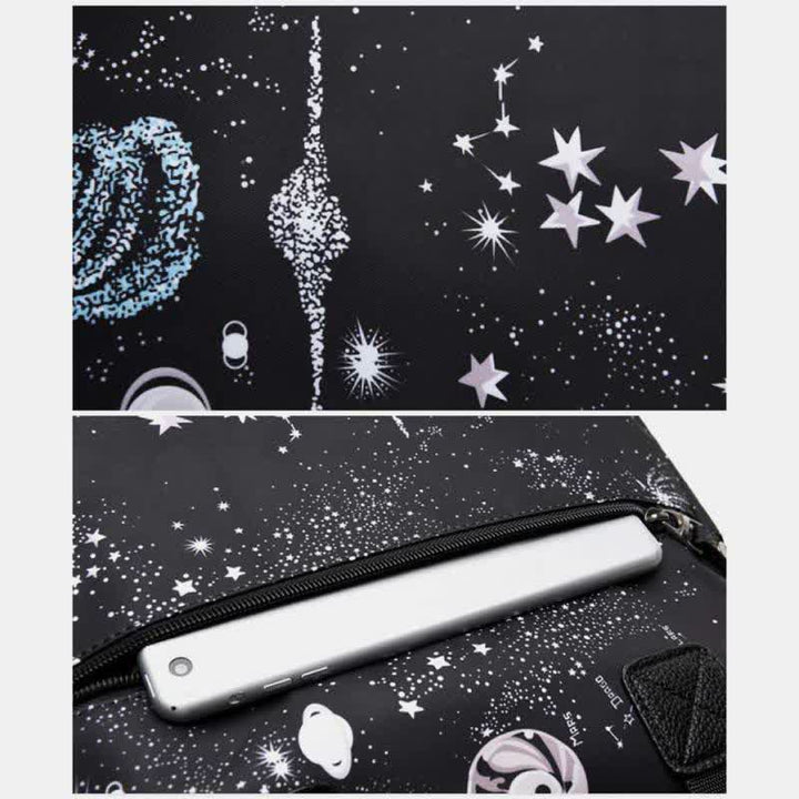 Leichte Tragetasche mit mehreren Taschen für Damen, Mehrzweck-Umhängetasche
