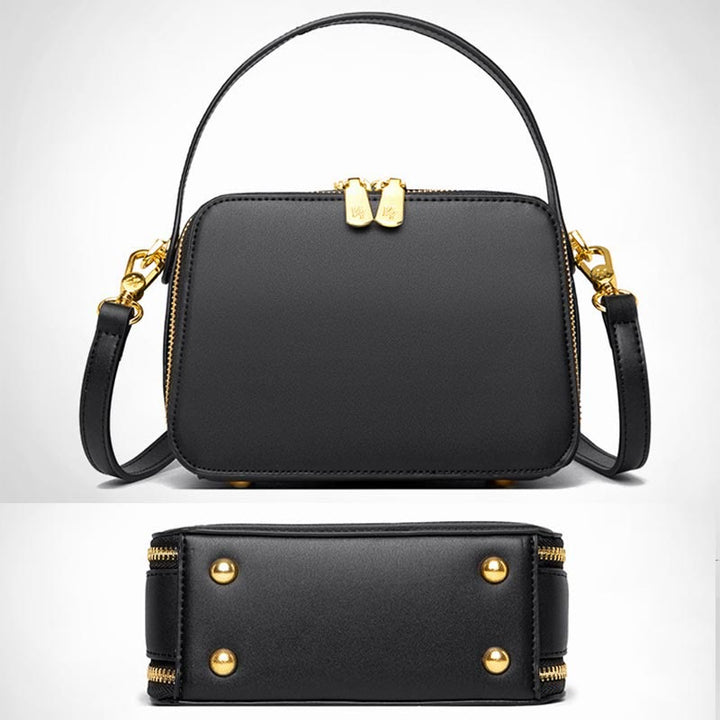 Top-Griff-Tasche für Frauen Vintage Stickerei Folk-Custom Shopping Umhängetasche