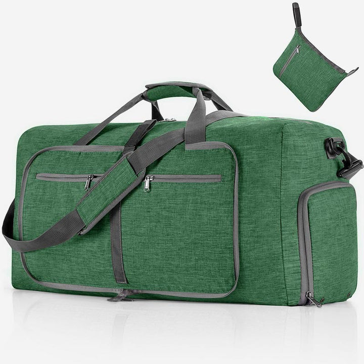 Aufbewahrungstasche für unterwegs, zusammenklappbar, tragbar, große Kapazität, Fitness-Reisetasche