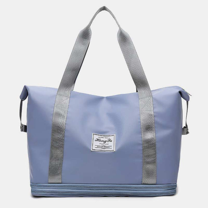 Super große Kapazität, leistungsstarke, erweiterbare Reisehandtasche, Erweiterung zwei Schichten