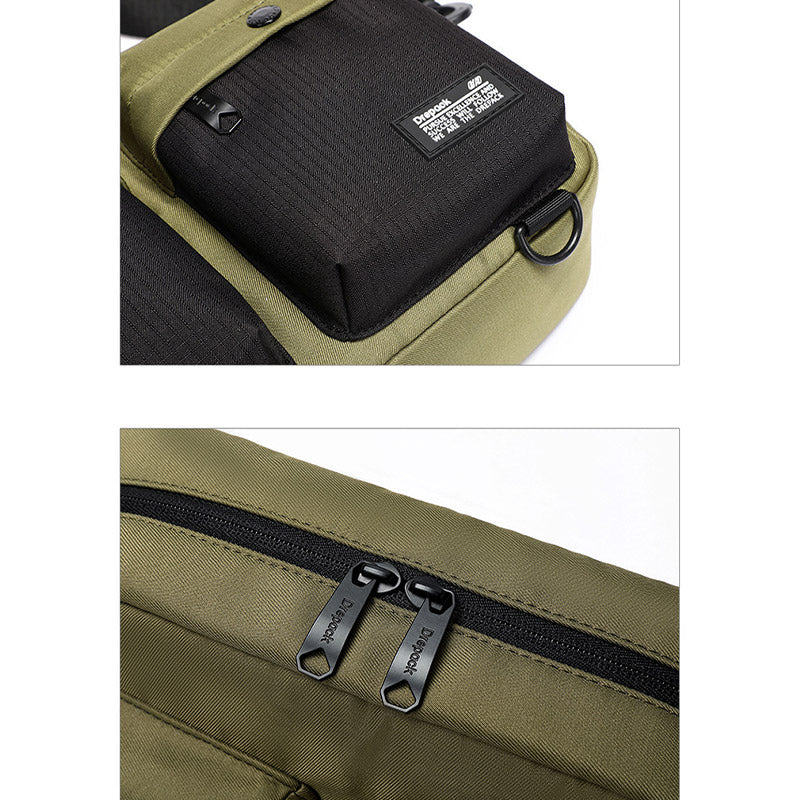 Messenger Bag für Herren, Streetwear, mittelgroße Umhängetasche für die Schule und die Arbeit