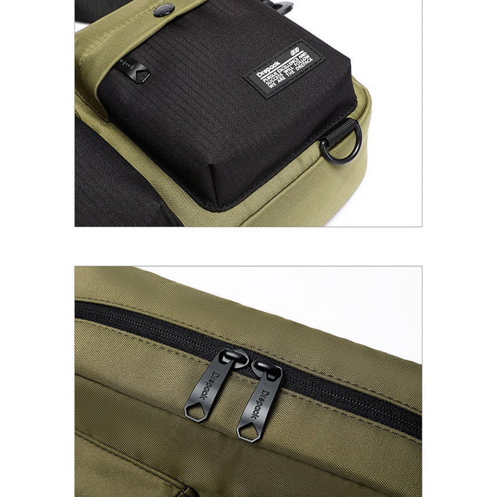 Messenger Bag für Herren, Streetwear, mittelgroße Umhängetasche für die Schule und die Arbeit