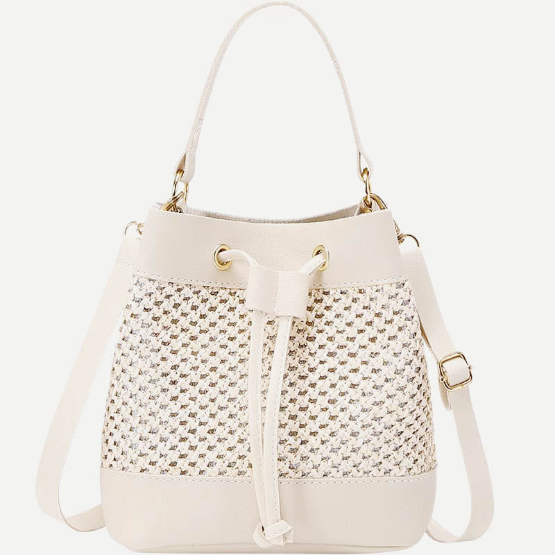 Top-Griff-Tasche für Damen PU-Leder Umhängetasche für den täglichen Einkauf