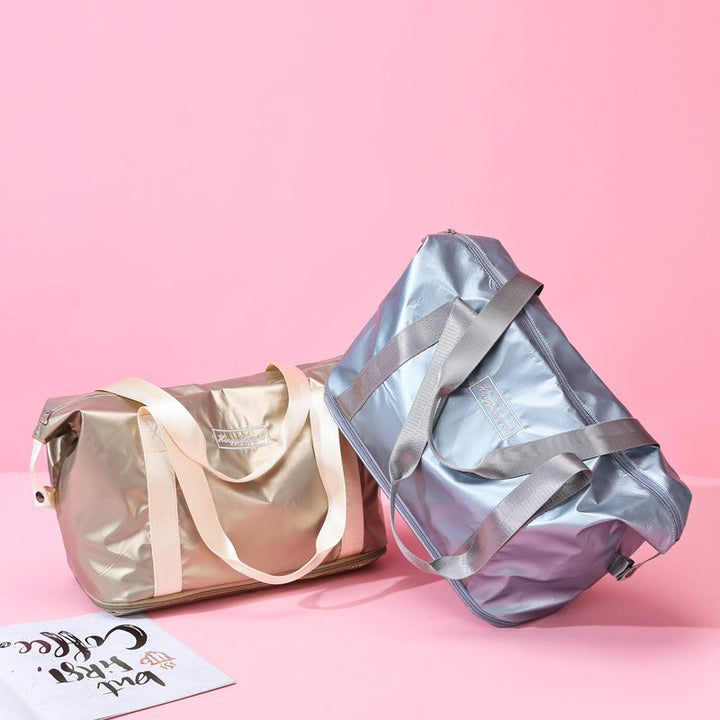 Reisetasche für Damen, Trocken-/Nasstrennung, Sporthandtasche
