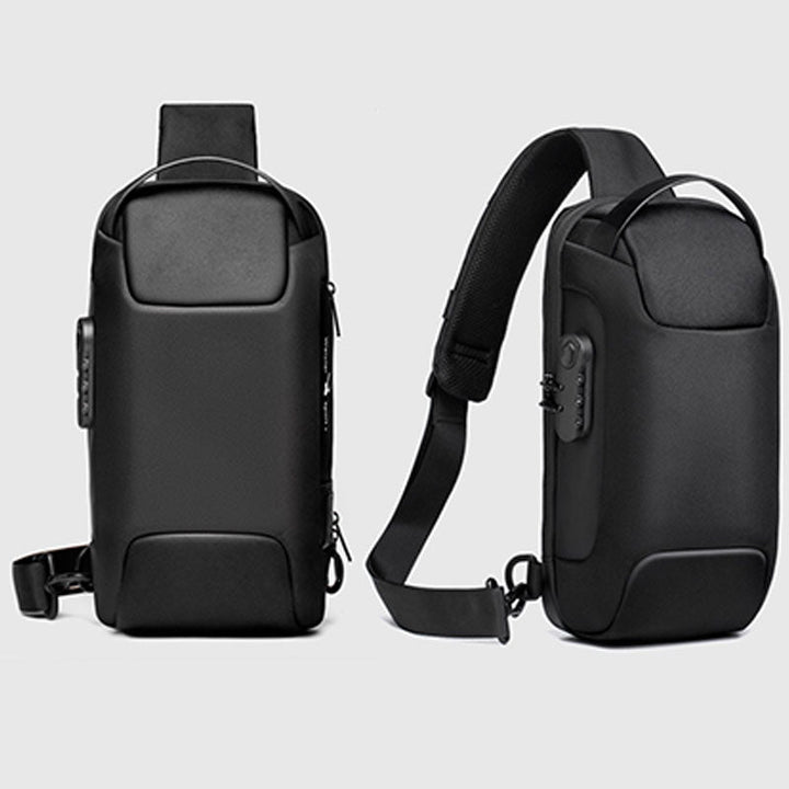 Wasserdichte, diebstahlsichere Schultertasche mit großem Fassungsvermögen und bequemem, handlichem