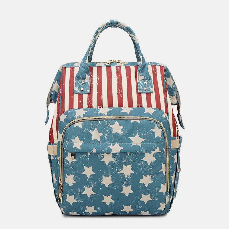 Wickeltasche Rucksack Multifunktions Wasserdicht Stilvoller Babyrucksack Mamatasche
