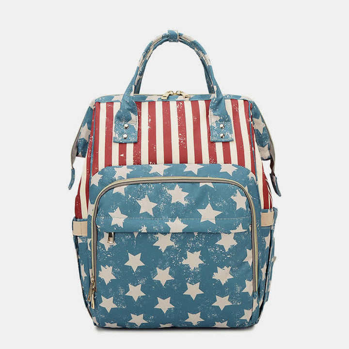 Wickeltasche Rucksack Multifunktions Wasserdicht Stilvoller Babyrucksack Mamatasche