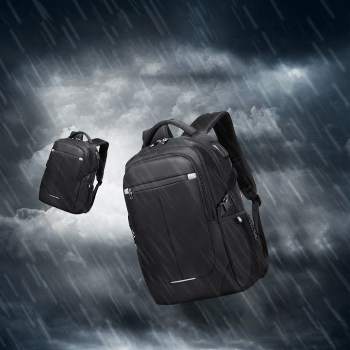 Rucksack für Herren, für Geschäftsreisen, Studenten, Laptop, Oxford, wasserdicht, Tagesrucksack