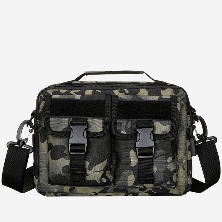 Wasserdichte Messenger-Tasche für Outdoor-Aktivitäten mit großem Fassungsvermögen und USB-Aufladung 