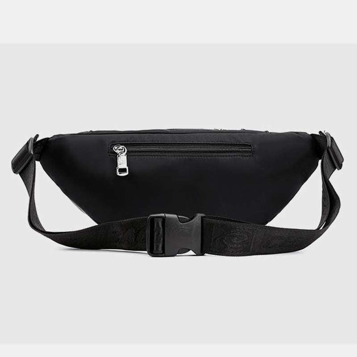 Nylon-Hüfttasche mit mehreren Taschen, leichte Brusttasche mit mehreren Tragemöglichkeiten, Hüfttasche