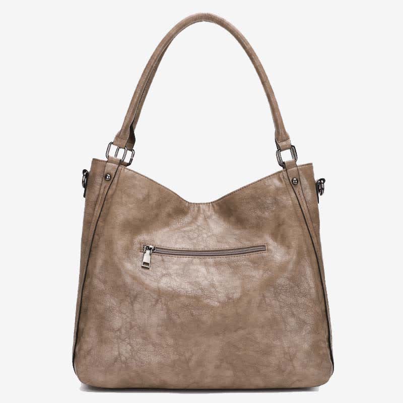 Hobo-Handtaschen aus Leder für Damen, Designer-Schultertaschen, Umhängetaschen